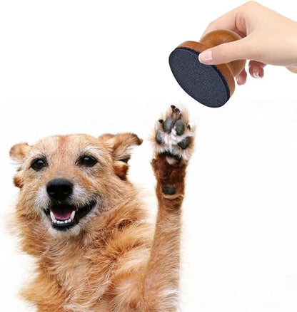 Dog Nail File with 4Pcs Replaceable Sandpaper, Dog Scratch Pad for Nails Stress-Free Nail Filing for Dogs Mini Nail Scratch Board for Dog