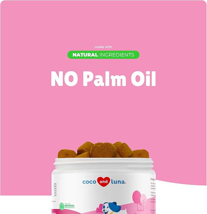 Hip and Joint Support for Dogs - Max Strength - 90 Soft Chews - with Green Lipped Mussel, Glucosamine, Turmeric, Fish Oil, MSM and Yucca Schidigera.