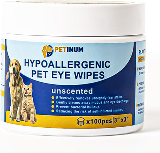 Hypoallergenic Pet Eye Wipes