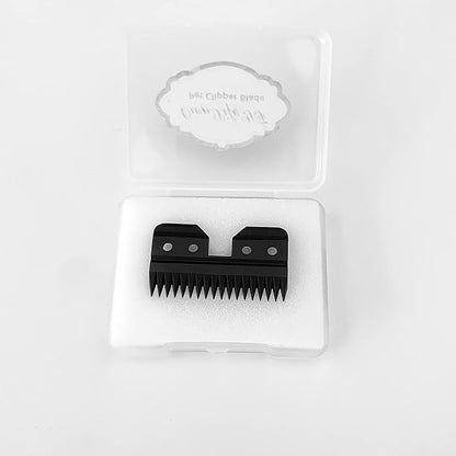 3pcs Oster Fast Feed Clipper Ceramic Blade - Pet Dog Cat Grooming Clipper Replacement Blades, for A5 Trimmer Series, for Andis 18 Teeth Detachable Ceramic Blade Part, for Wahl KM2 KM5 KM10