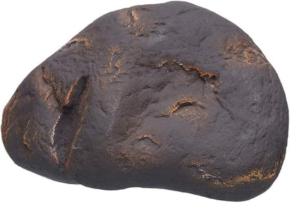 Plecoceramics Cichlid Stone Decoration - Aquarium cave for Cichlids, Betta, Small Fish - Fish Tank Hideway Decor - Betta Toys Hideout Stones House (Magma Stone Large)