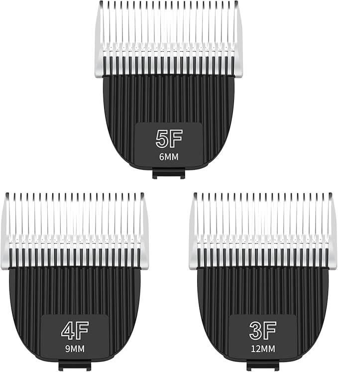 3F+4F+5F Flash Clipper Professional Detachable Replacement Blades,Compatible with Kenchii Flash Clipper Blade,3 Pack