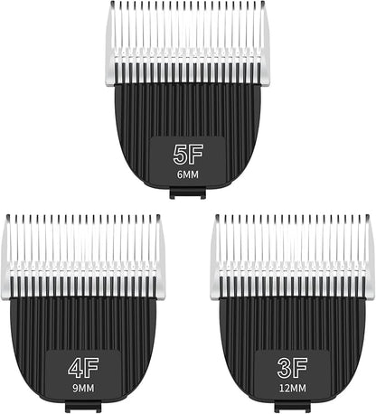 3F+4F+5F Flash Clipper Professional Detachable Replacement Blades,Compatible with Kenchii Flash Clipper Blade,3 Pack