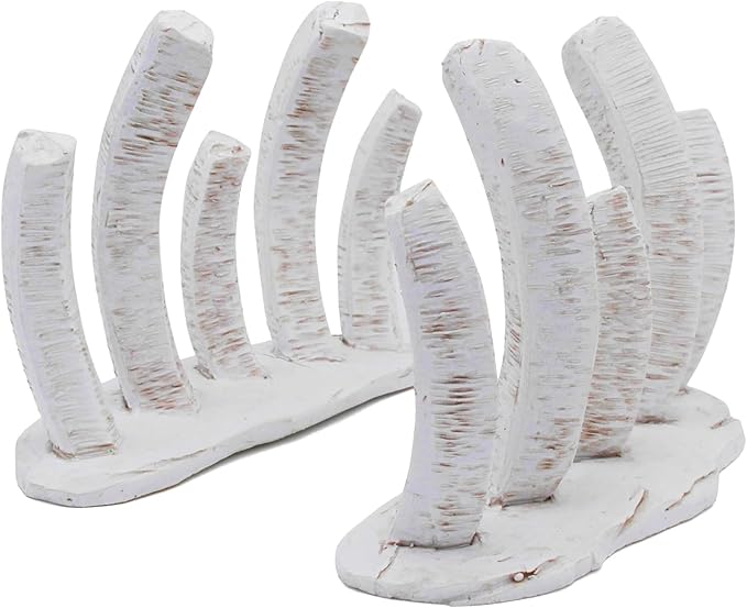 Skull Fish Tank Decorations Dinosaur Bones Snake Hideout Cave Animal Reptile Ornament Halloween Décor for Terrarium Aquarium Large Betta Tarantula Decor