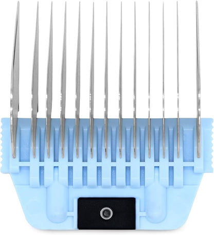 A Series Wide 25mm (1 inch) Metal Comb - Professional Dog Grooming Blades for Smooth Coat - Durable and Precise for Trimming and Finishing - Compatible with A Series Clippers