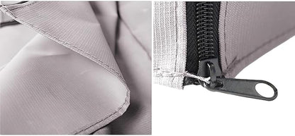 Dog Crate Cover Waterpoof Grey Pet Kennel Covers for Puppy Cat Indoor Outdoor Fit for 1 Door Wire Crate, 33.46x23.62x27.56 Inch