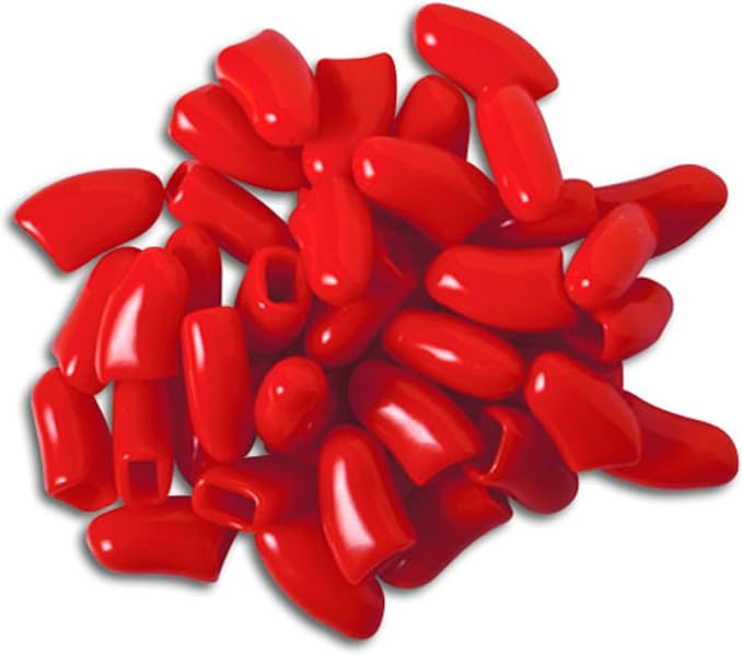 Soft Claws Canine Dog and Cat Nail Caps Take Home Kit, Medium, Red