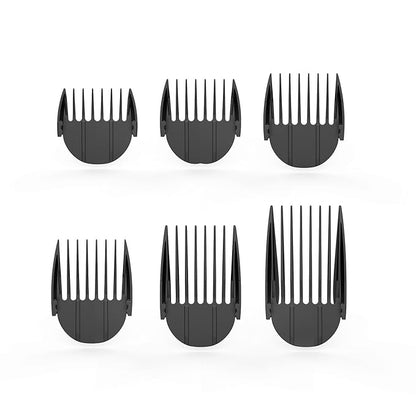 6Pcs Attachment Guide Comb Guards for BM1 Dog Grooming Vacuum Blow Dryer and Clippers 3mm-25mm Cut Length