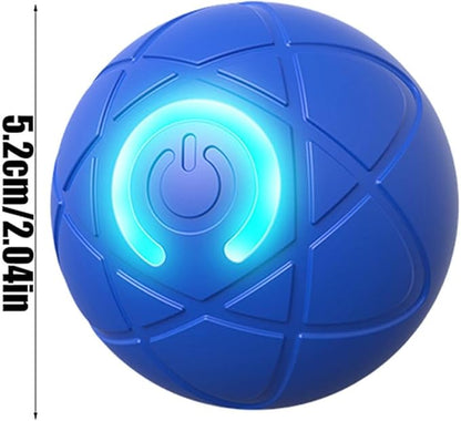 2PCS Shaky Ball Toy for Dogs,Pet Bounce Ball ,Vibrating Dog Ball for Dogs, Automatic Moving Dog Toy Ball,Bouncing Ball for Dogs Interactive Dog Ball,Automatic Moving Dog Toy Ball shaking(Two Orange)