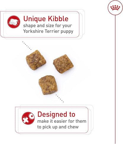 Royal Canin Breed Health Nutrition Yorkshire Terrier Puppy Dry Dog Food, 2.5 lb Bag