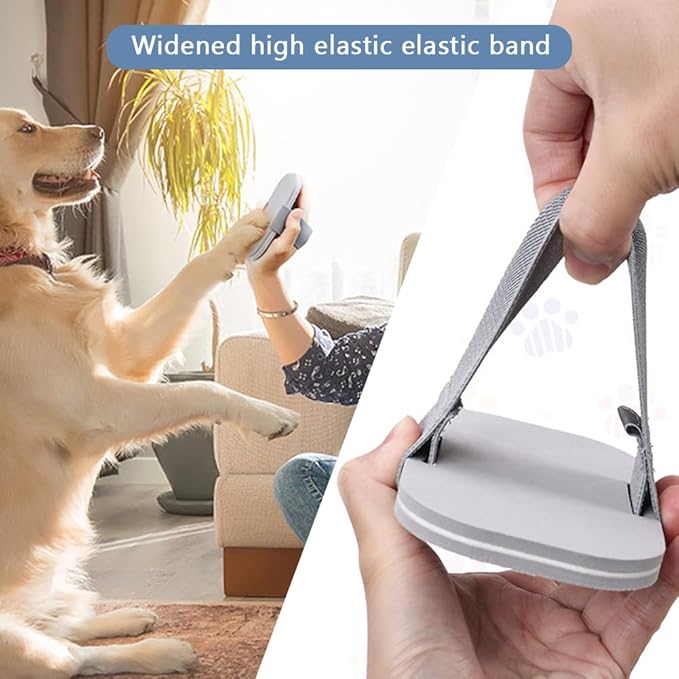 WAYUTO 2Set Dog Nail Scratch Boards and Cleaning Brush Anxiety-Free Nail File for Dogs Large Scratching Pad Handheld Board for Nails Soft Pet Brush Pet Claw Care Tools