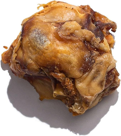 Jack&Pup Knee Bones Dog Treats - Roasted Dog Chew Bones - Single Ingredient All Natural Gourmet Long Lasting Dog Bone- Savory Smoked Beef Flavor (20 Pk)