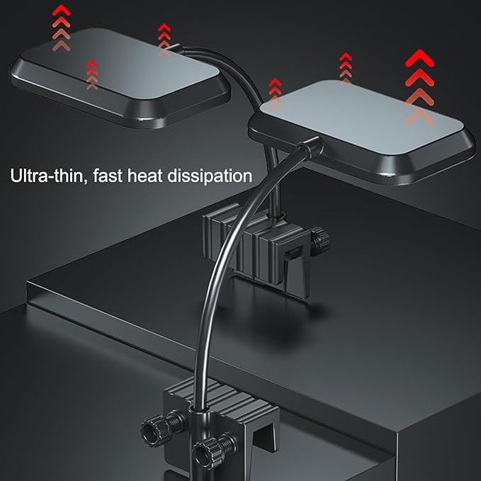 Carefree Fish Aquarium LED Light RA 92 USB 5V Fish Tank Clip Light 5730 8W