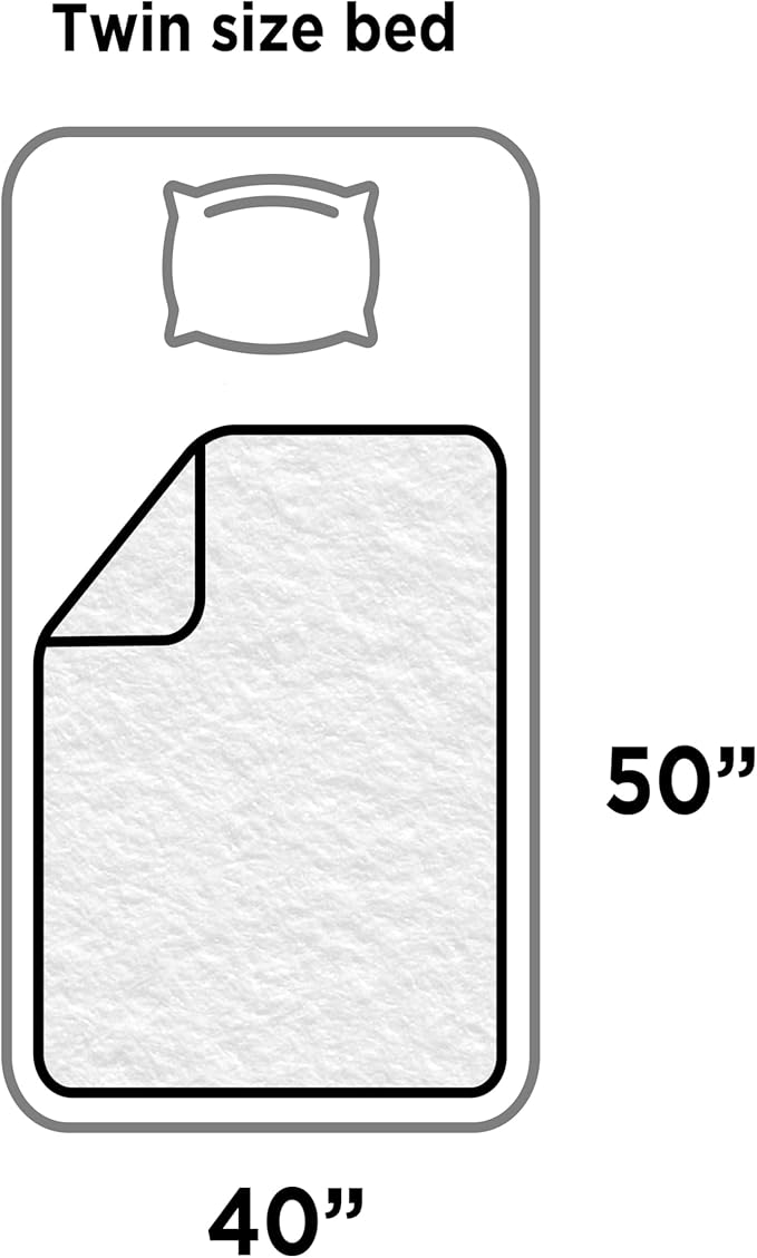 Best Friends by Sheri Calming Shag Dog Blanket, Frost Gray, 40" x 50"