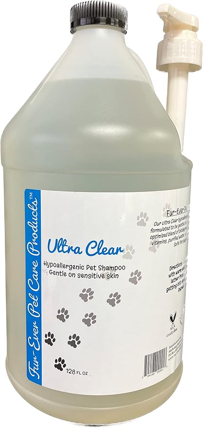 Ultra Clear Hypoallergenic Pet Shampoo (UC16oz)