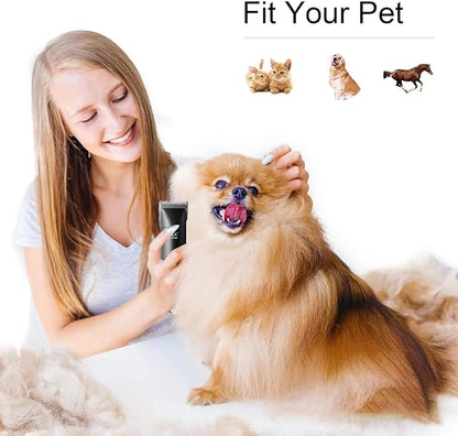 2PCS 5FW Wide Blades for Dog Grooming Blades Compatible with Andis,Oster A5,Wahl km10 Dog Clippers,Size-#5FW, 1/4-Inch Cut Length (6.3mm)(2pcs #5FW)