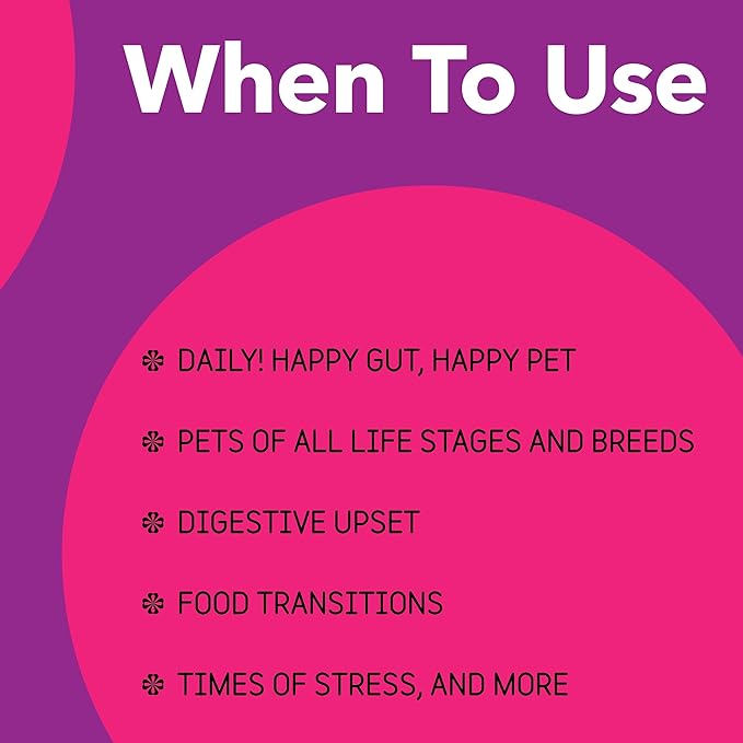 InClover Optagest Natural Digestive Aid, Organic Prebiotics & Enzymes Supplement Powder for Dogs and Cats - Promotes Healthy Stools, Less Gas, Optimal Nutrient Absorption, Intestinal Balance, 10.5oz