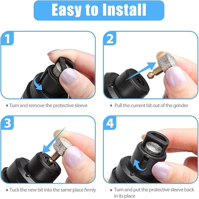 Silent Groom Pro Nail Grinder, Silent Groom Pro Pet Nail Clipper,Rechargeable Dog Nail Grinder, Safe Effective Portable Pet Nail Trimmer for Home Use