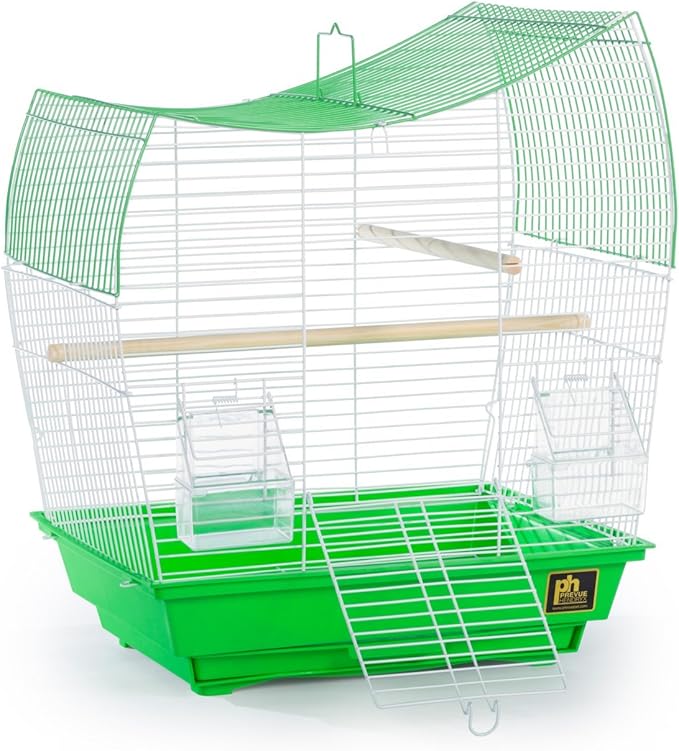Prevue Pet Products South Beach Wave Top Bird Cage, Lime Green (SP50081)