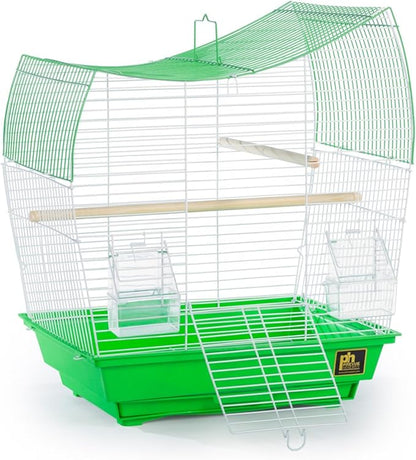 Prevue Pet Products South Beach Wave Top Bird Cage, Lime Green (SP50081)