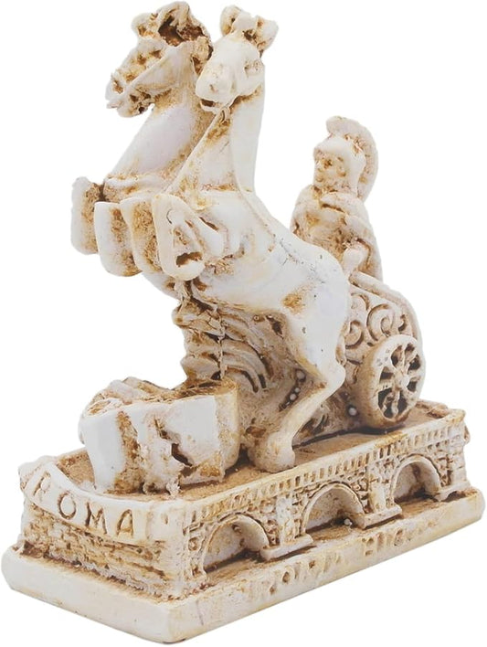 Rome Soldier Fish Tank Decorations Ancient Arena Roman War Horse Reptile Turtle Lizard Spider Tanks Terrarium Building Décor Ornament Pet