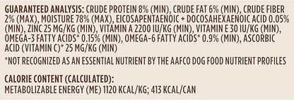 Nutrish Premium Paté Wet Dog Food, Real Chicken & Apple Recipe Whole Health Blend, 13 oz. Can, 12 Count (Rachael Ray)