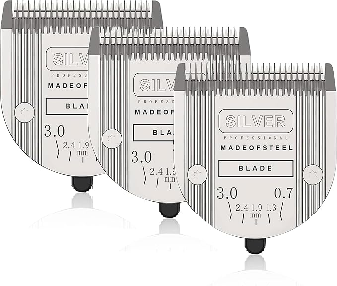 5 in 1 Replacement Blades Compatible with Wahl Bravura .Chromadoï¼_reativaï¼_igura Dog Clippers for Dogs Grooming-(3PC)
