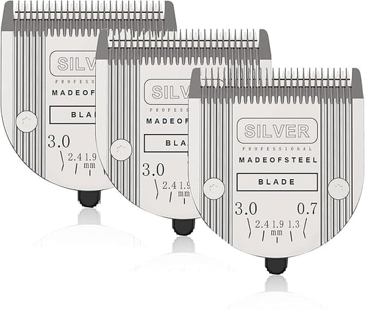 5 in 1 Replacement Blades Compatible with Wahl Bravura .Chromadoï¼_reativaï¼_igura Dog Clippers for Dogs Grooming-(3PC)