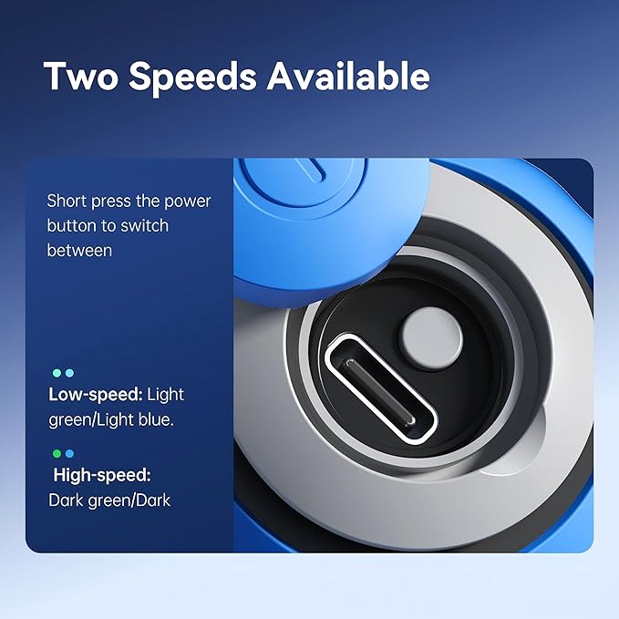 2025 Newly upgraded Version 3.0 Cat Toys，Interactive Cat Toys for Indoor Cats，Automatic Cat Toy, Interactive Cat Toy，Smart 3.0 Pet Toys, Electronic Rollerball Pet Chase Toys (Blue + Orange - 2 Pieces)