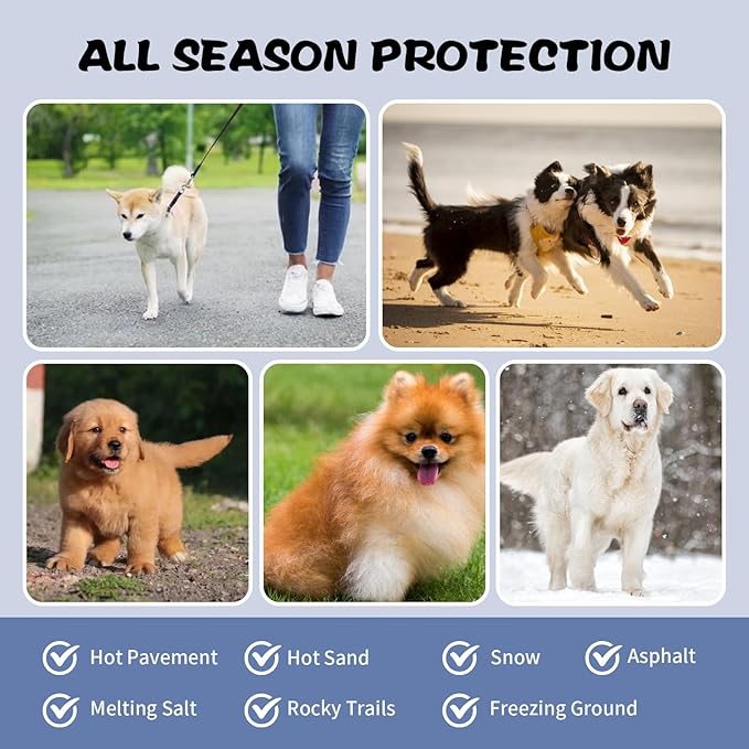 Dog Paw Pad Balm - Natural Lick Safe Cat Dog Paw Balm Soother & Moisturizer for Cracked Dry & Damaged Paws, Nose & Elbows,Dog Nose Balm, Snout Soother for Dogs