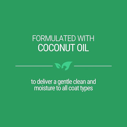 Green Groom Green Clean Dog Shampoo, 1 Gallon - Plant Based Ingredients, 50:1 Concentrated, Moisturizes Dry Itchy Sensitive Skin, Antioxidant Rich, Professional Grade