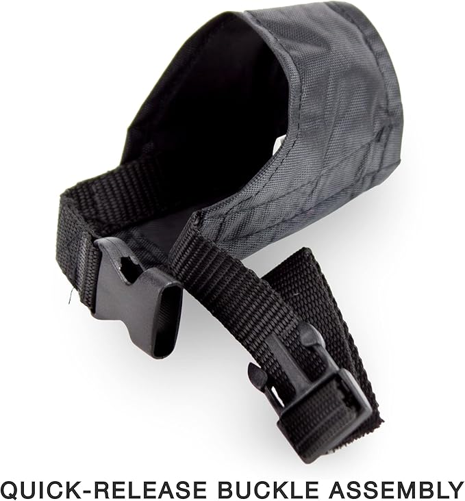 Dog Muzzle for Small Dogs 5-15lbs (XX-Small) Soft Mesh Nylon Quick Fit Dog Muzzle - Small Breed Dog Grooming Supplies - Small Dog Muzzle for Biting