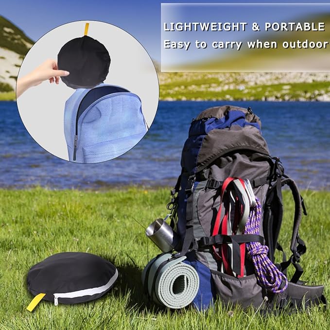 Small Animal Carrier Backpack and Playpen Outdoor Travel (Polarized Brown, Backpack+Playpen)