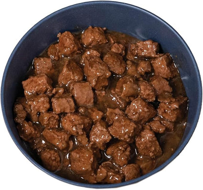 Amazon Basics Wet Dog Food Variety Pack, Country Stew Flavor and Cuts in Gravy with Beef, Made with Natural Ingredients, 13.2oz Cans (Pack of 12)