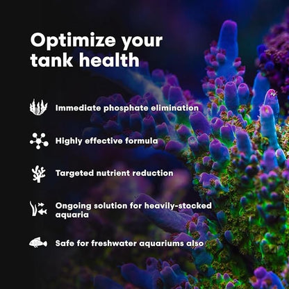 Brightwell Aquatics Phosphat-E - Liquid Phosphate Remover for Marine Fish and Reef Aquarium