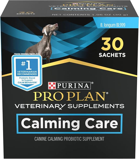 Purina Pro Plan Veterinary Supplements Calming Care - Calming Dog Supplements - 30 ct. Boxes