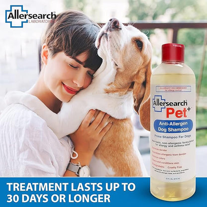 Allersearch Pet+ Anti-Allergen Shampoo, 128 oz