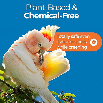 Aloe Vera Bird Spray for All Birds – Soothes Itchy Skin & Feather Plucking – 8oz Odor-Free Mist – Safe if Ingested, Daily Use – Softens Feathers – Natural Formula – Made in USA by UnRuffledRx™