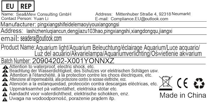 SEAOURA Led Aquarium Light for Plants-Full Spectrum Fish Tank Light with Timer Auto On/Off, 24-30 Inch, Adjustable Brightness, White Blue Red Green Pink LEDs with Extendable Brackets for Freshwater