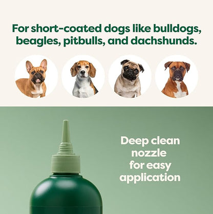 Earth Rated Short Coat Essentials - Dog Shampoo, Refresh Mist, Ear Wipes, Eye Wipes & No-Rinse Shampoo
