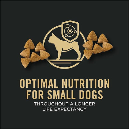Purina Pro Plan Small Breed Dry Dog Food Chicken and Rice Formula With Guaranteed Live Probiotics - 6 lb. Bag