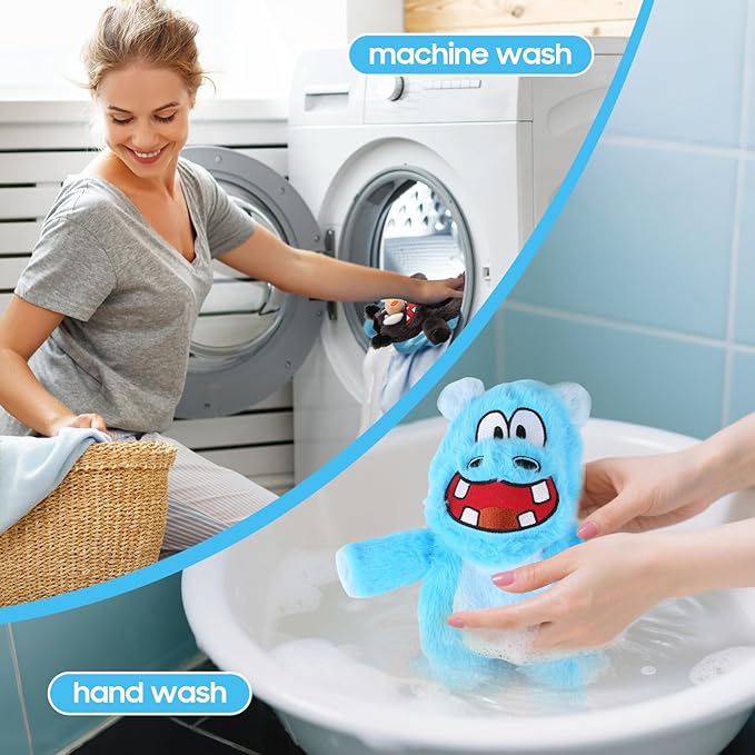 Bzonsmart Dog Squeaky Toys, 5 PCS Crinkle Plush Dog Toys, Dog Toys Value Bundle for Small Medium and Large Dogs, Dog Chew Toys to Keep Them Busy