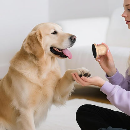 Dog Nail File for Woodenï¼_og Scratch Pad for Nails with 3 Replaceable Sandpaper,Suitable for Pet Stores, Home Cats and Other Small Pets to Use (White)