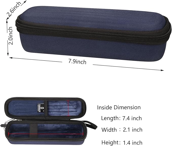 Hard Storage Case for Casfuy Dog Nail Grinder - Travel Case for Enhanced Pet (Only Case) (Blue)
