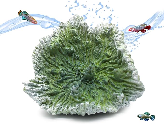 Coral Reef Decor Plant Aquarium Accessories, Fake Coral Ornament, Fish Tank Simulation for Betta Fish Tank Landscape Desktop Decoration