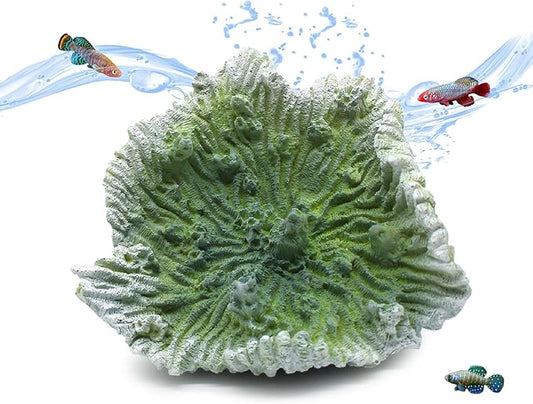 Coral Reef Decor Plant Aquarium Accessories, Fake Coral Ornament, Fish Tank Simulation for Betta Fish Tank Landscape Desktop Decoration