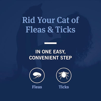 PetArmor Plus Flea and Tick Shampoo for Cats, Kills and Prevents Against Fleas and Ticks, Spring Freesia Scent, 12 fl. oz.