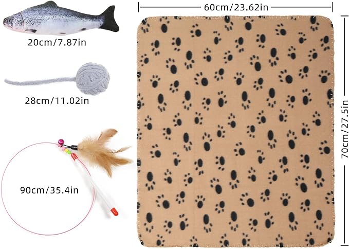 Cat Tunnel, Indoor Cat Toy, Roller Track Cat Toy, Collapsible S-Shaped Play Tube, 10.5 Inch Diameter Maze Cat House for Cats, Puppies, Rabbits, Ferrets, Cat Toy Gift Set, Grey