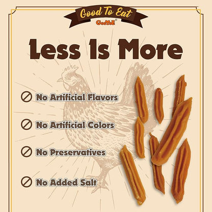 Gootoe Chicken Dog Treats – Chicken Sticks (Mini) 1.5 lb – All Natural, Grain-Free, Low Fat, Premium Training Chews, Healthy & Easily Digestible