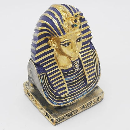 Aquarium Egyptian Pharaoh Fish Tank Decorations Ancient Egypt Reptile Turtle Lizard Spider Tanks Terrarium Décor Ornament Pet Gold